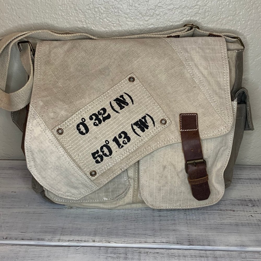 NWT Uchi Benjiro Flapover Messenger Bag